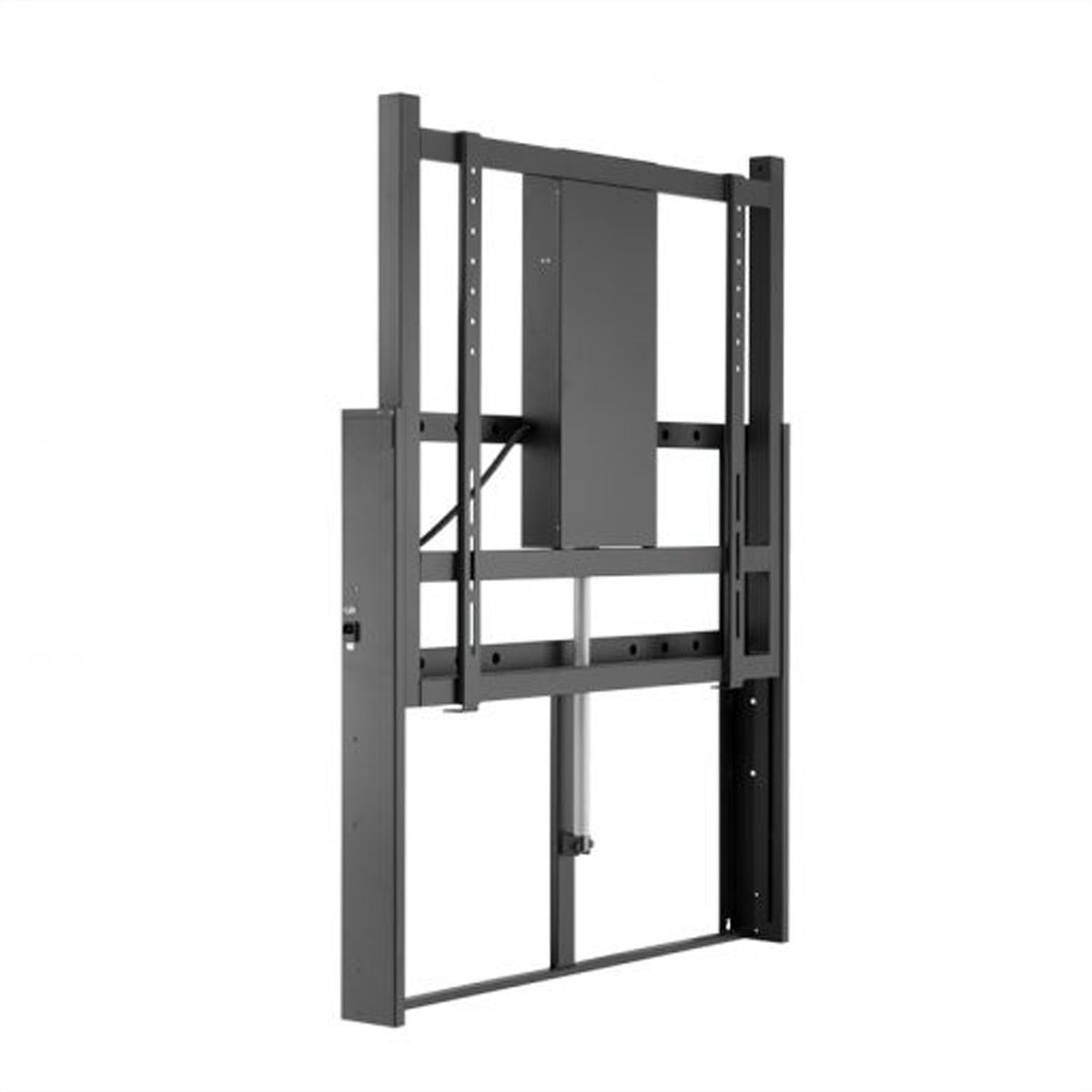 Hagor Support mural WH Moto 80, supports muraux électriques avec réglage de la hauteur, noir