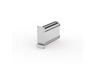 SCHROFF Unité enfichable PRO, capot lisse, 1 connecteur, 3 U, 10 HP, 167 mm