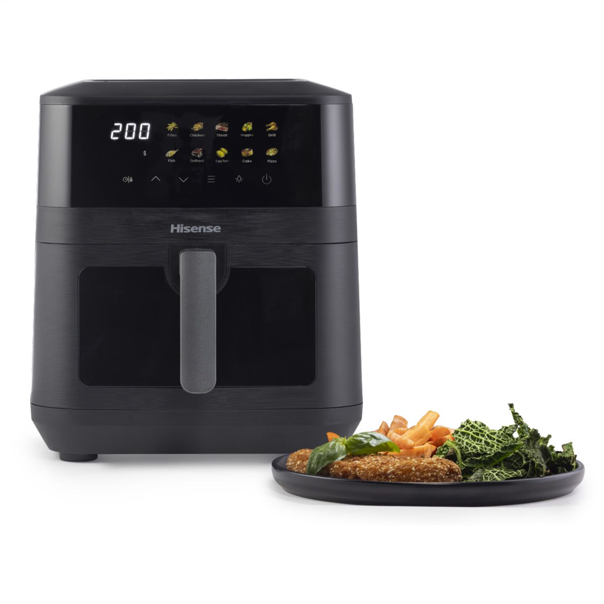 **Retoure**Hisense Friteuse à air chaud AF HAF2100DCD, 2100W, 7,7L