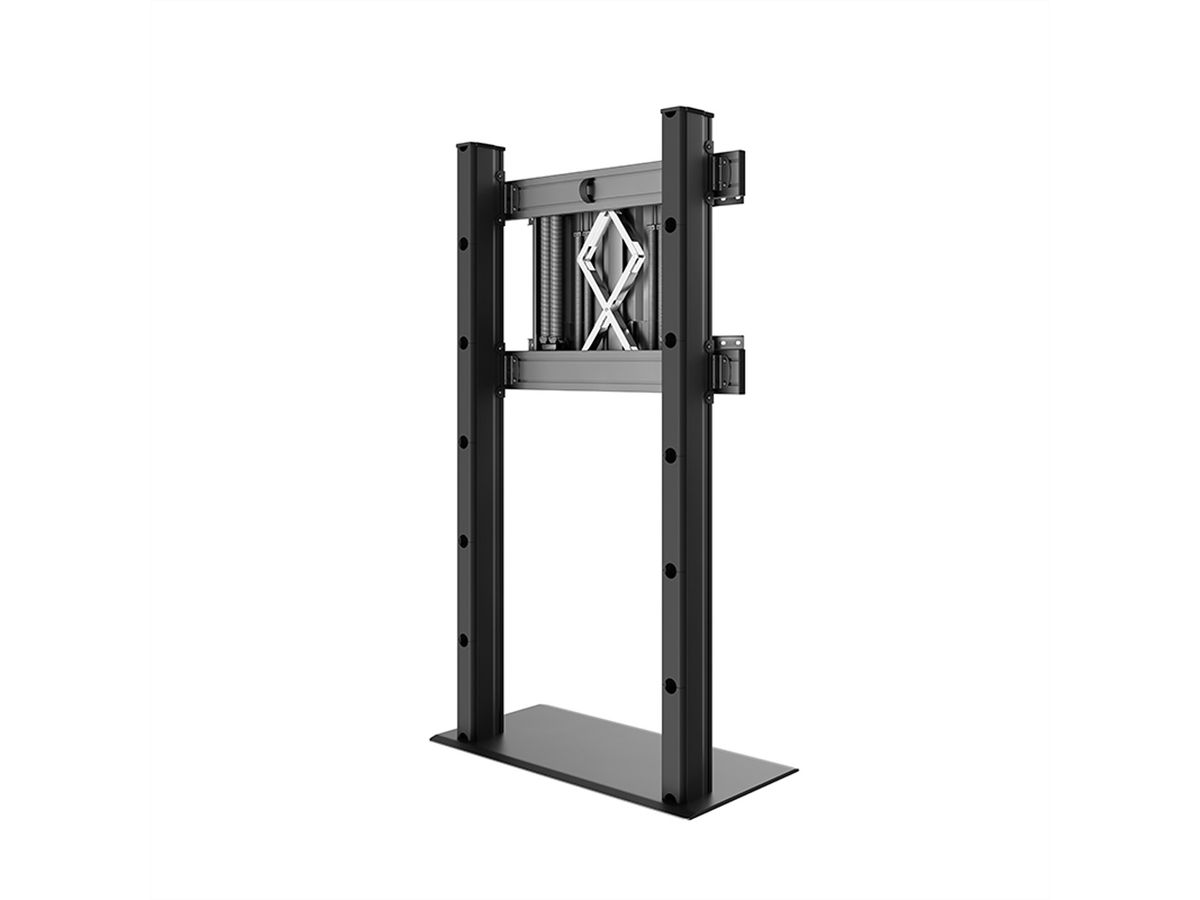 Hagor Floorstand Lift Pro Light, pieds d'affichage en noir