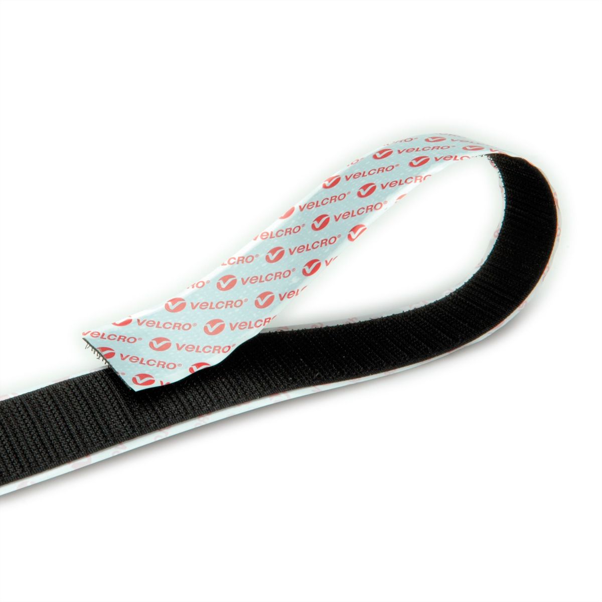 VELCRO® Ruban à crampon L: 25m/l:25mm, noir
