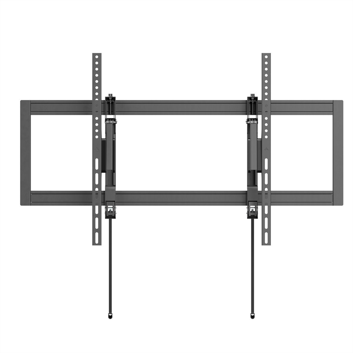 VALUE  Support mural TV, très résistant, télescopique, inclinable, fixe, <80 kg, <266,7cm (105"), 1000 x 600