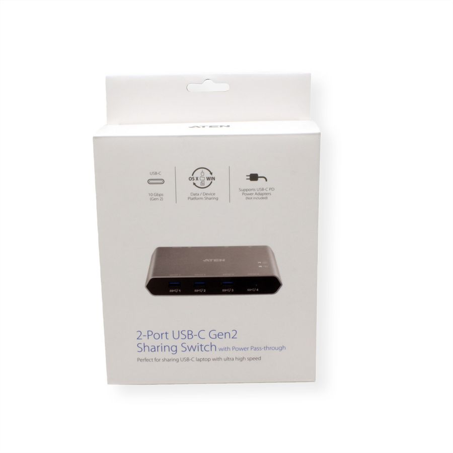 ATEN US3342 2x4 USB-C Gen2 Sharing Switch