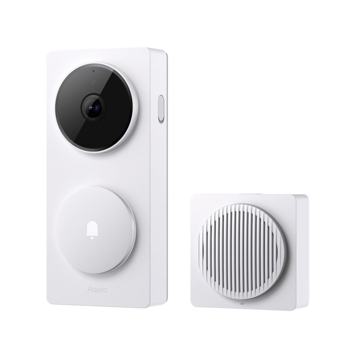 Aqara Smart Video Doorbell G410, 3 MP, 175°, IR-LED 10m, WiFi, weiss