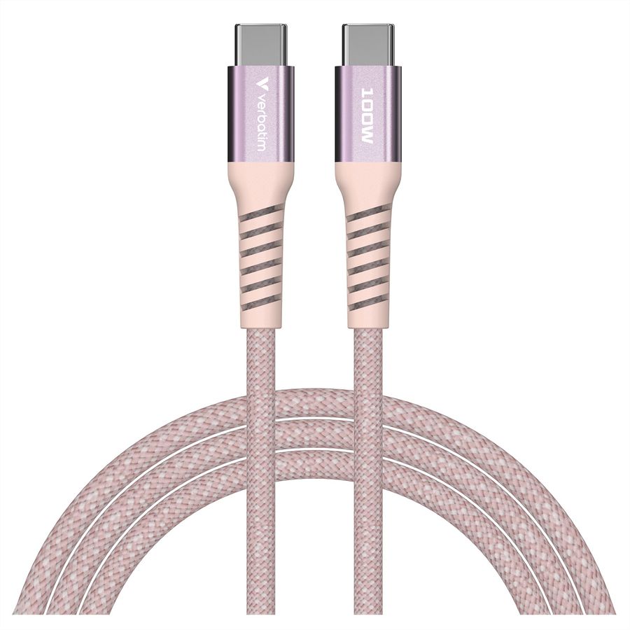 Verbatim Magnetic Cable USB-C 100W Pink