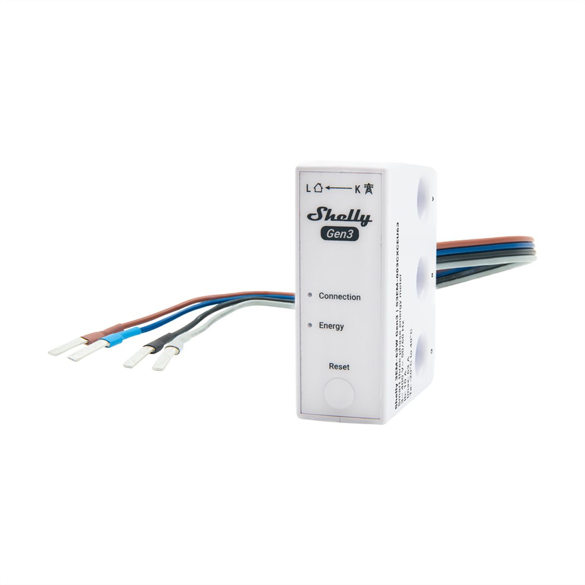 Shelly Mesureur d'énergie 3EM-63W Gen3