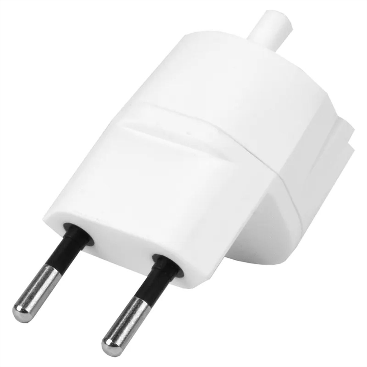 Steffen FIX Adapter DE/CH, CEE7/17 T11 2-polig dezentral weiss