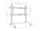 Hagor Système de stand mobile CPS Single 86-98"