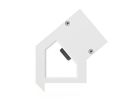 BACHMANN DESK2 white 2xCH 90°, 1xUSB C/C 45W L=0,2m RAL9010