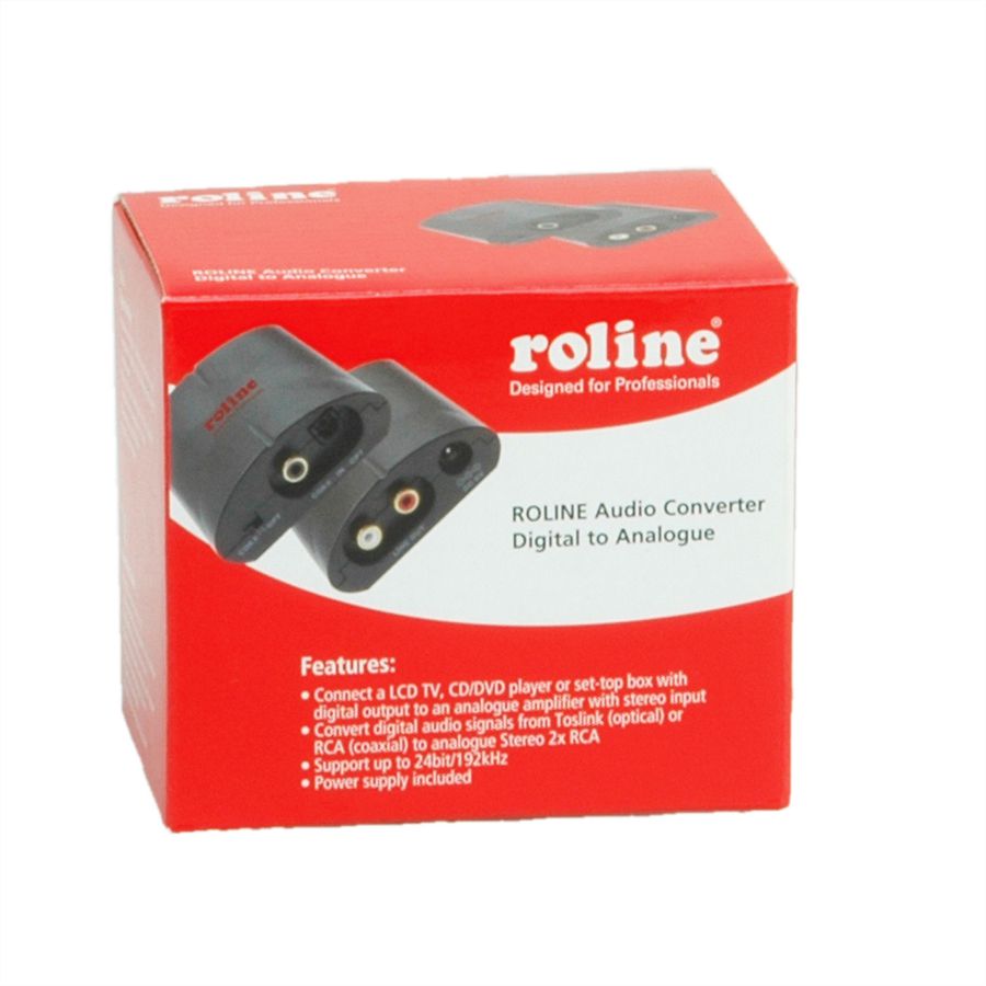 ROLINE Convertisseur Audio numérique vers analogue