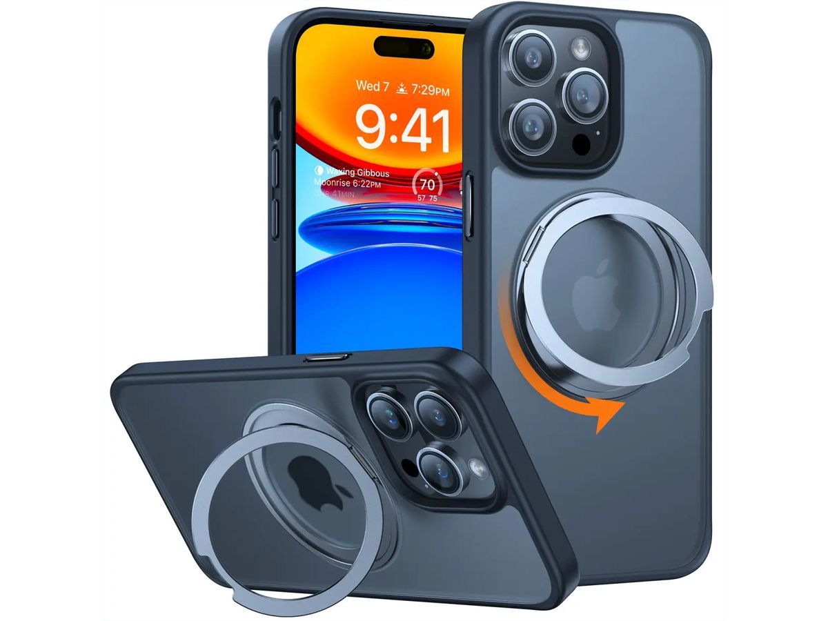 Torras UPRO Ostand Pro Case, iPhone 14 Pro, MagSafe, noir