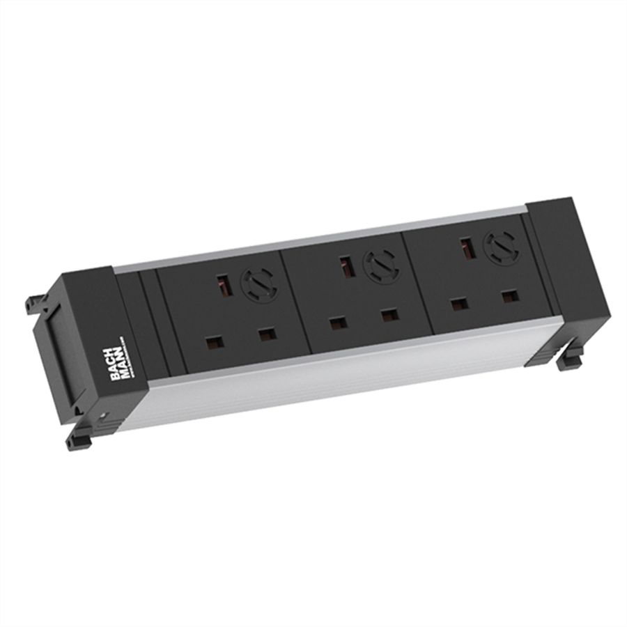 BACHMANN POWER FRAME 3xUK 90° 3,15A, UK