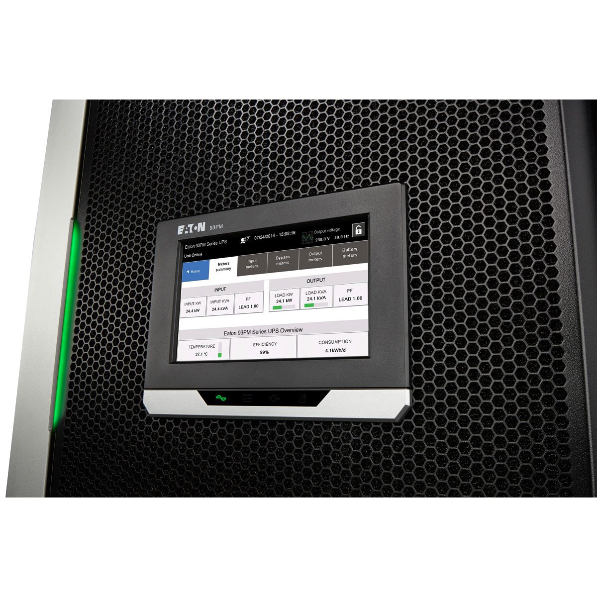 Eaton 93PM-G2-240(360)-1 240 kVA 4 UPMs / Technologie: Online Doppelwandler, OHNE Batterien