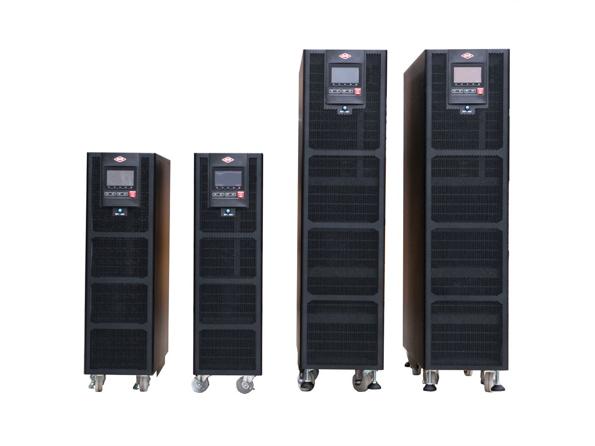 AEC IST7 10kVA - Online Tower USV –  40x 9Ah Batterien – 10 Min. Autonomie bei 100% Last