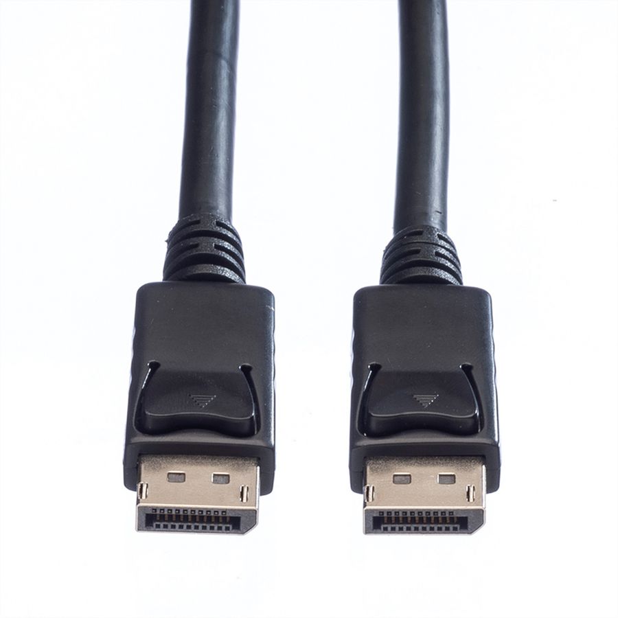 VALUE DisplayPort Kabel, DP ST - ST, LSOH, schwarz, 2 m
