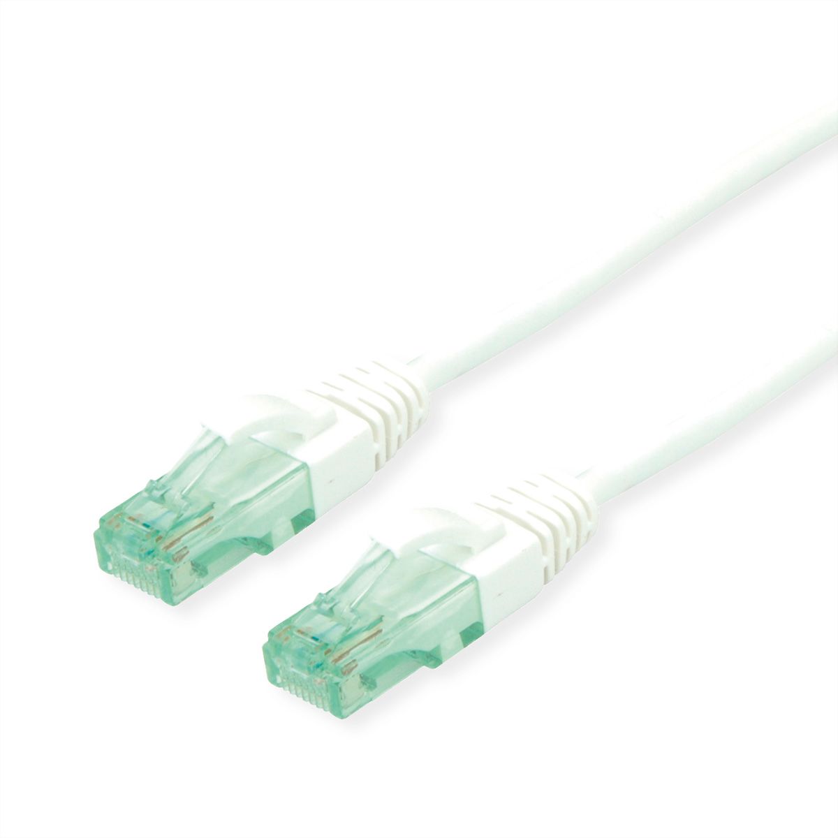 ROLINE RM Patchkabel Cat.6A UTP, weiß, 7 m