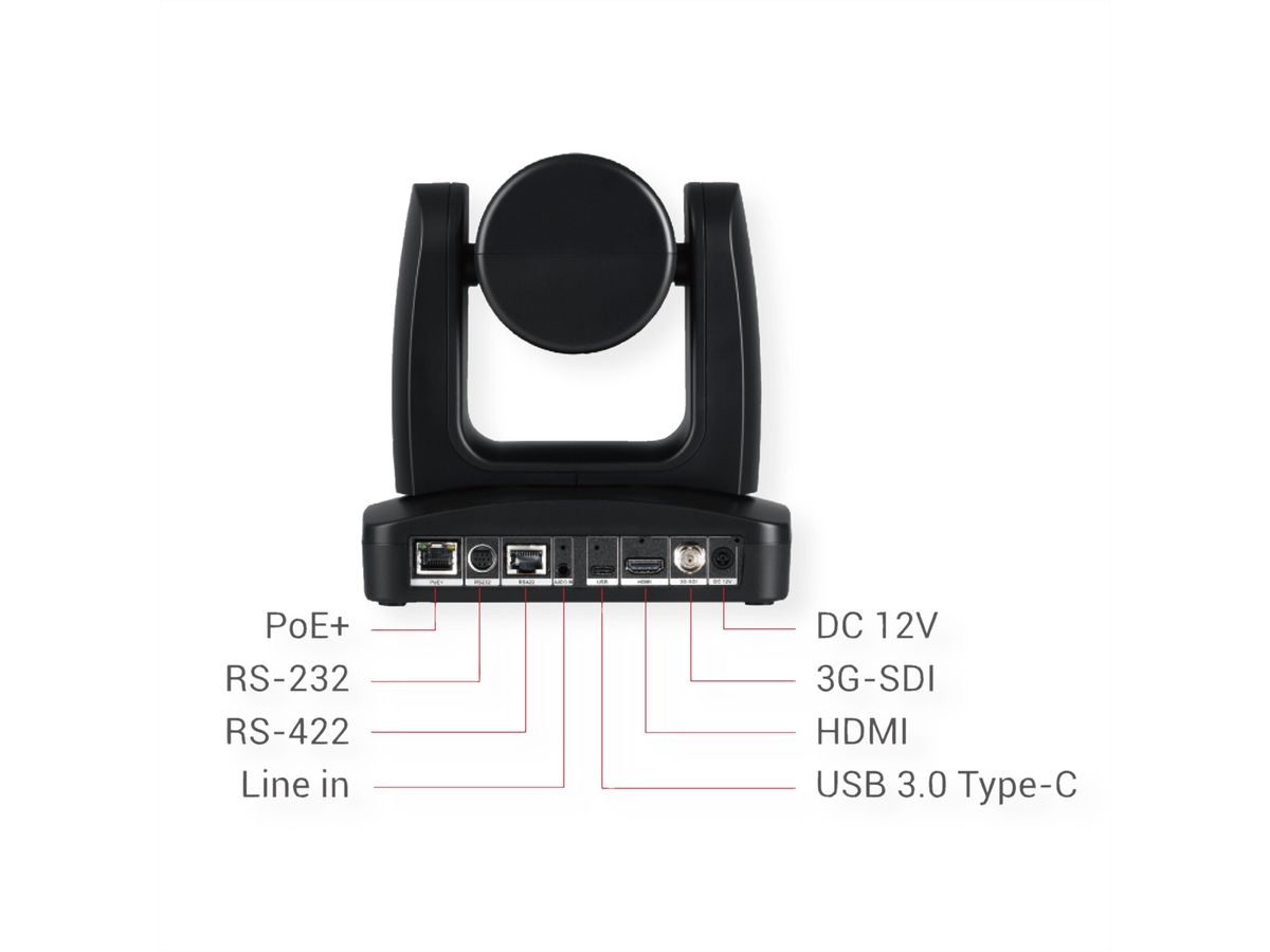 **DEMO**Aver Autotracking-Kamera PTC330N, schwarz