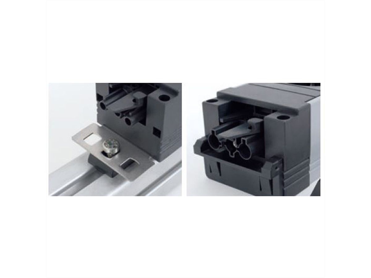 BACHMANN STEP BASE 5x contact de protection, noir