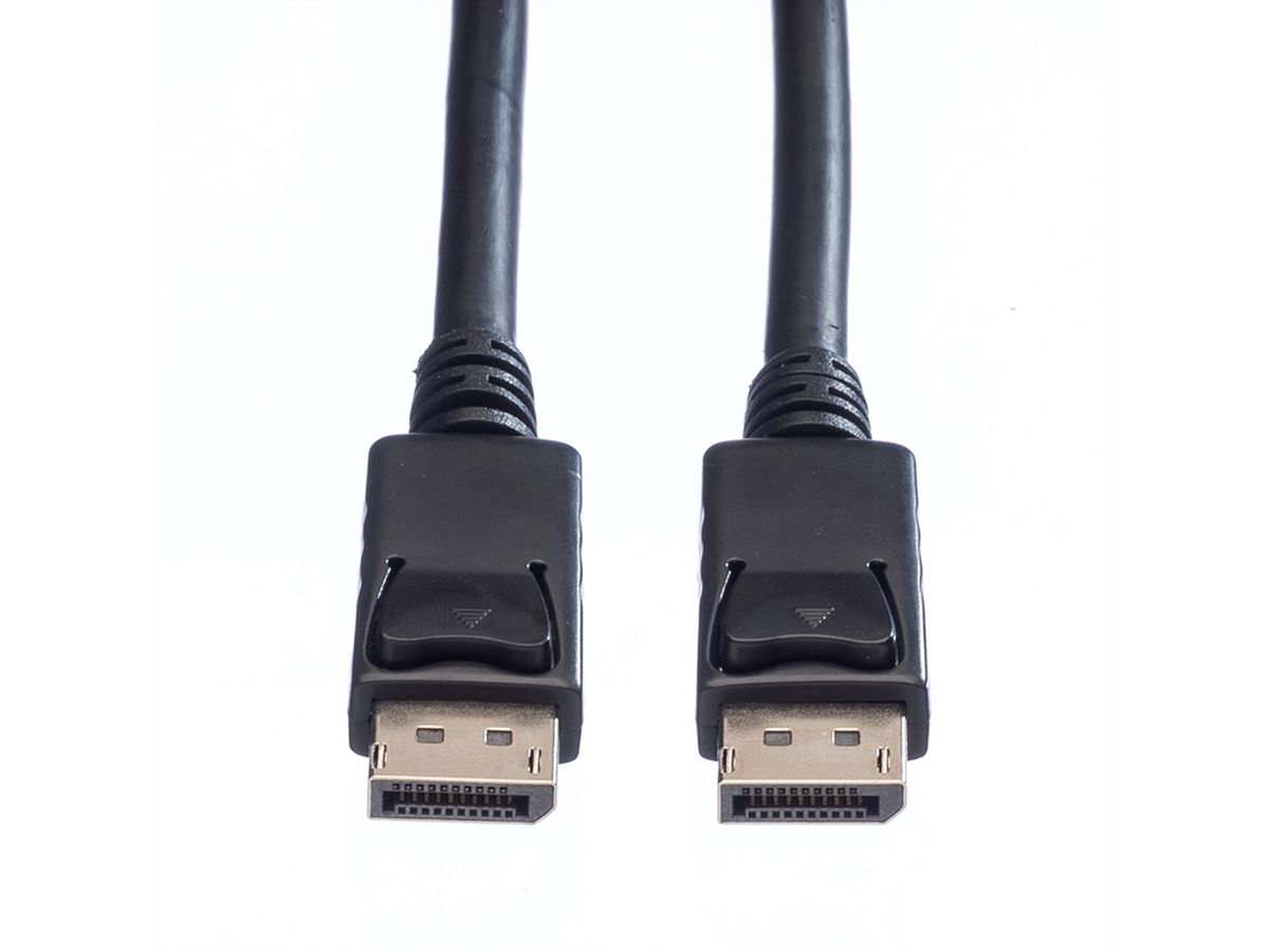 VALUE DisplayPort Kabel, DP ST - ST, LSOH, schwarz, 2 m