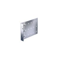 SCHROFF EuropacPRO panneau latéral pour joint en acier inoxydable, type H, trous pour poignées, 3 U, 175 mm