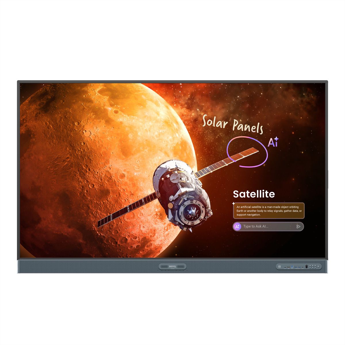 BenQ Interactive Display RP7505, 75, UHD, 450cd/m²