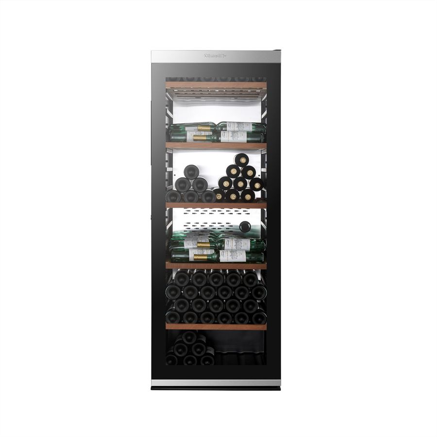 Climadiff Weinkühlschrank MILLESIME 200B, Freistehend, 1 Zone, 204 Flaschen