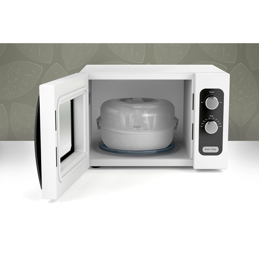 Stérilisateur de biberons Alecto BW-04, Blanc
