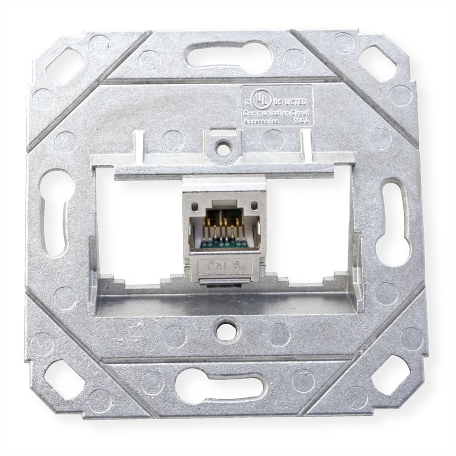 METZ CONNECT E-DAT modul 1 Port AP Cat.6A, reinweiß