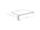 Hagor Plaque de sol CPS - Floorbase       , noir