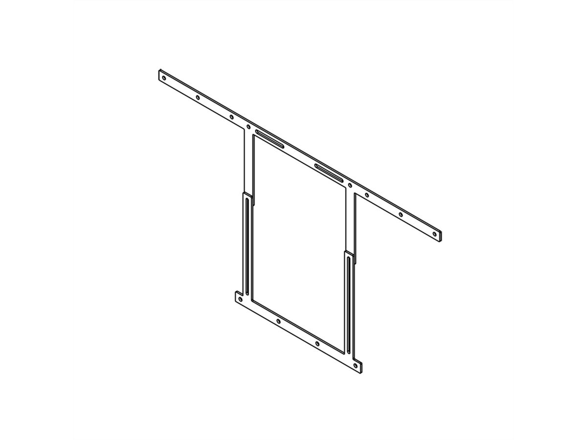 Hagor HP PC BoxBoîte optionnelle pour mini PC -verrouillable               , Adaptation pour barre de son, noir