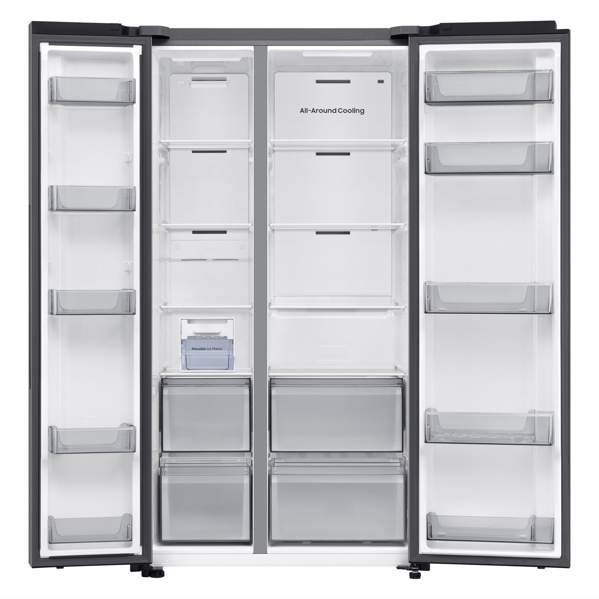 Samsung Food Center RS5000 FC, 659L, E-Grade, WiFi, Edelstahl-Optik