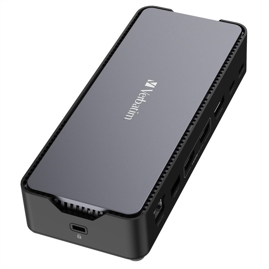 Verbatim Docking Station 15 Port, 2xHDMI,3xUSB-A,3xUSB-C,1xDP,RJ45