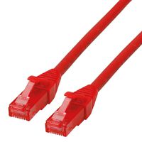 ROLINE Patchkabel Cat.6 UTP, Component Level, LSOH, rot, 1,5 m