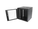 ROLINE 19-Zoll Wandgehäuse Basic Plus 12HE, 600x600 BxT schwarz