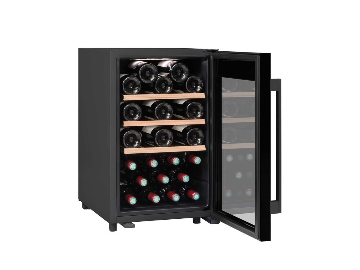Climadiff Weinkühlschrank CLS35B1, Freistehend, 1 Zone, 31 Flaschen