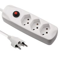 BLANK Multiprise, 3xT13, sans interrupteur, blanc