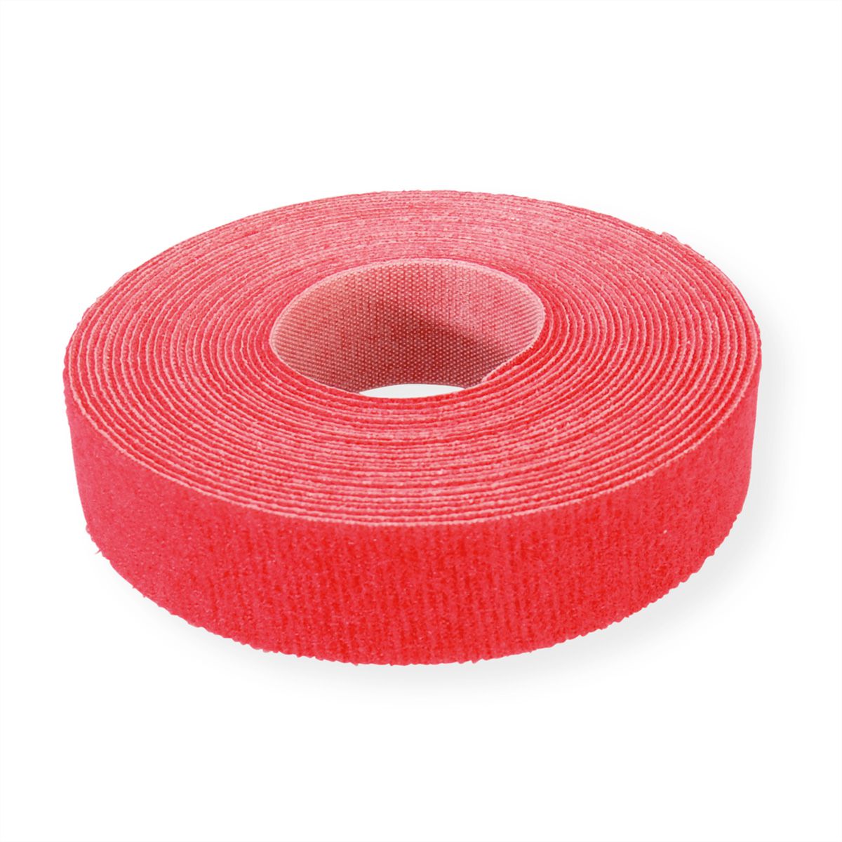 VELCRO® ONE-WRAP® Bande non perforée, 20mm, rouge, 5 m