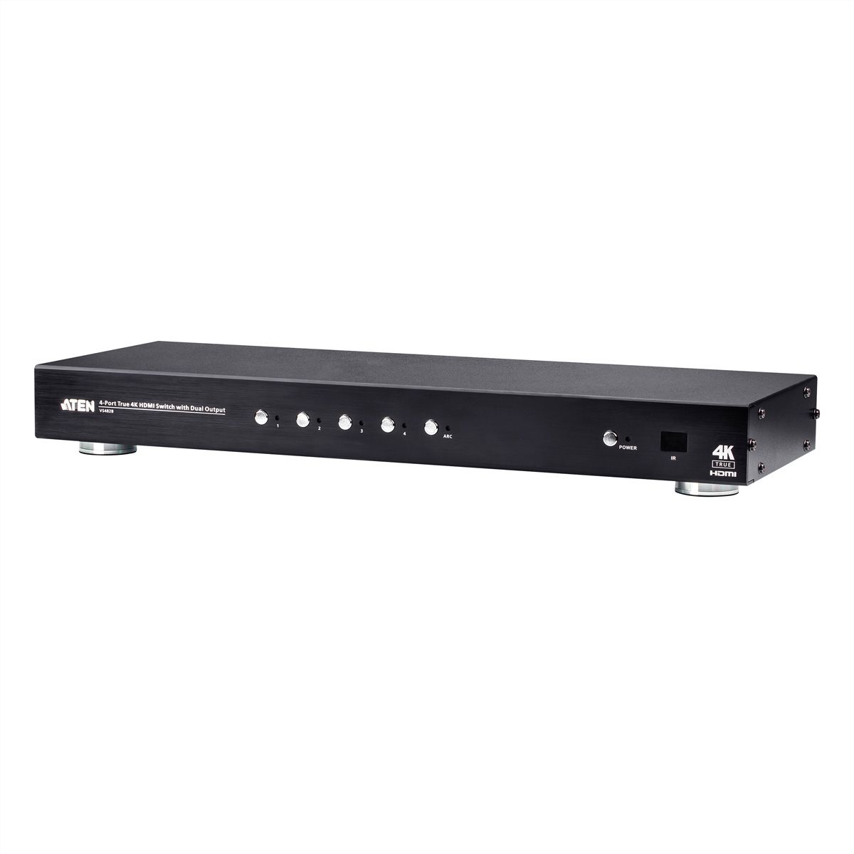 ATEN VS482B 4-Port True 4K HDMI Switch mit Dual View