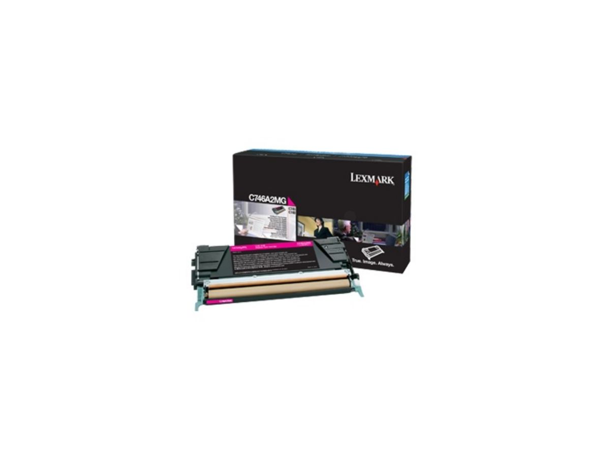 Lexmark C746A3MG Tonerkartusche Original Magenta 1 Stück(e)