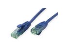 ROLINE RM Patchkabel Cat.6A UTP, blau, 2 m