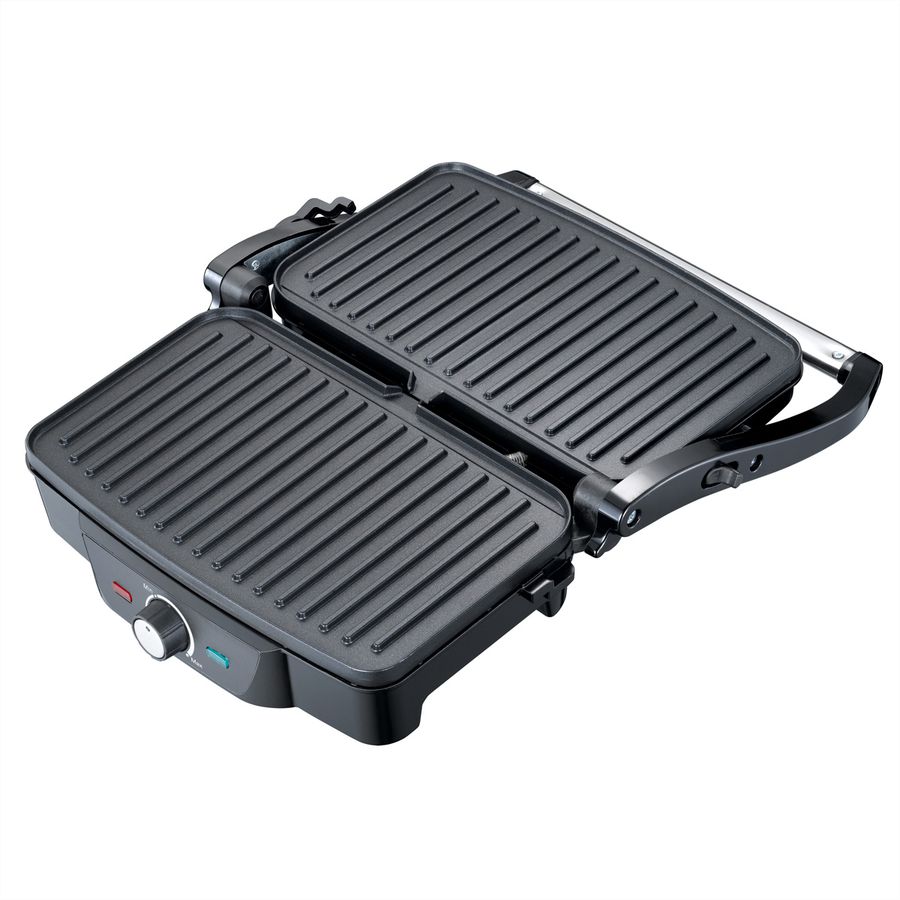 Melissa Gril de table 16240108, Panini/gril de table, noir, 1600W