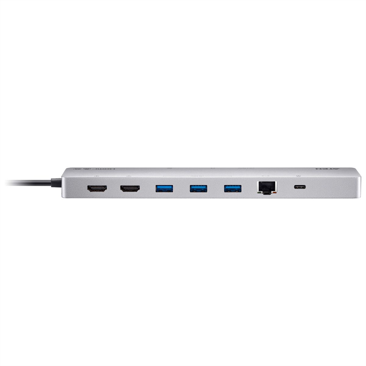 ATEN UH3240 USB-C Dock 4K Dual Display mit Power Passthrough