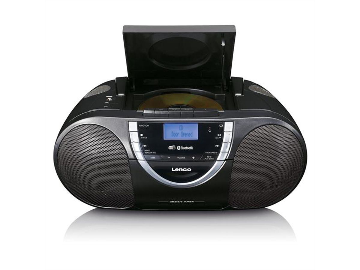**Retoure**Lenco DAB+-Radio/Boombox SCD-6900, Kassette, CD/MP3-Player, FM, DAB+, black