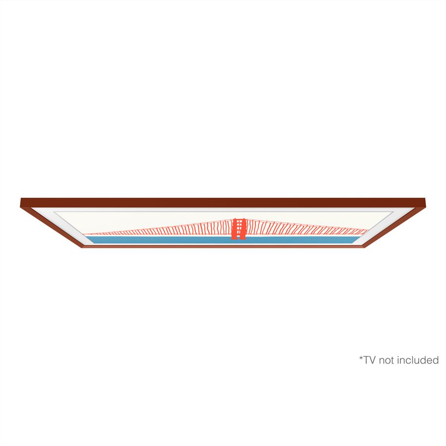 Samsung Wechselrahmen zu Frame 65", Terracotta