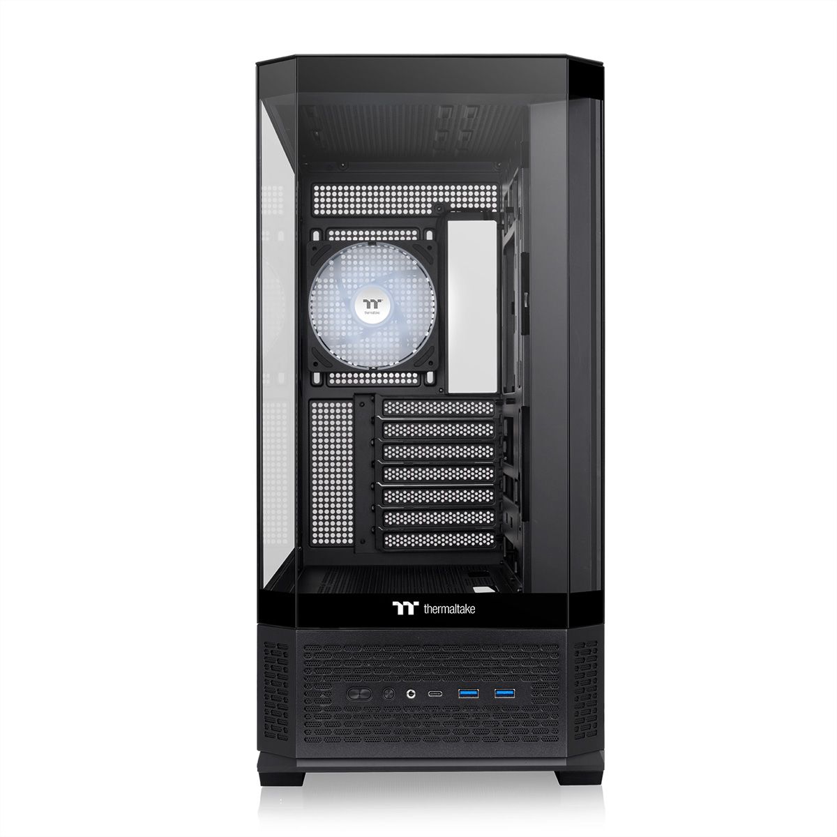 Thermaltake TR300 TG ARGB Mid Tower Gehäuse, Schwarz