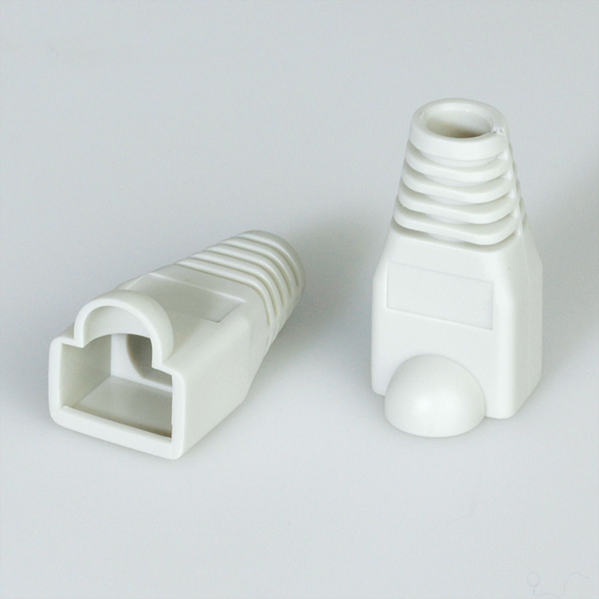 ROLINE Knickschutztülle grau, für RJ-45, 10 Stck