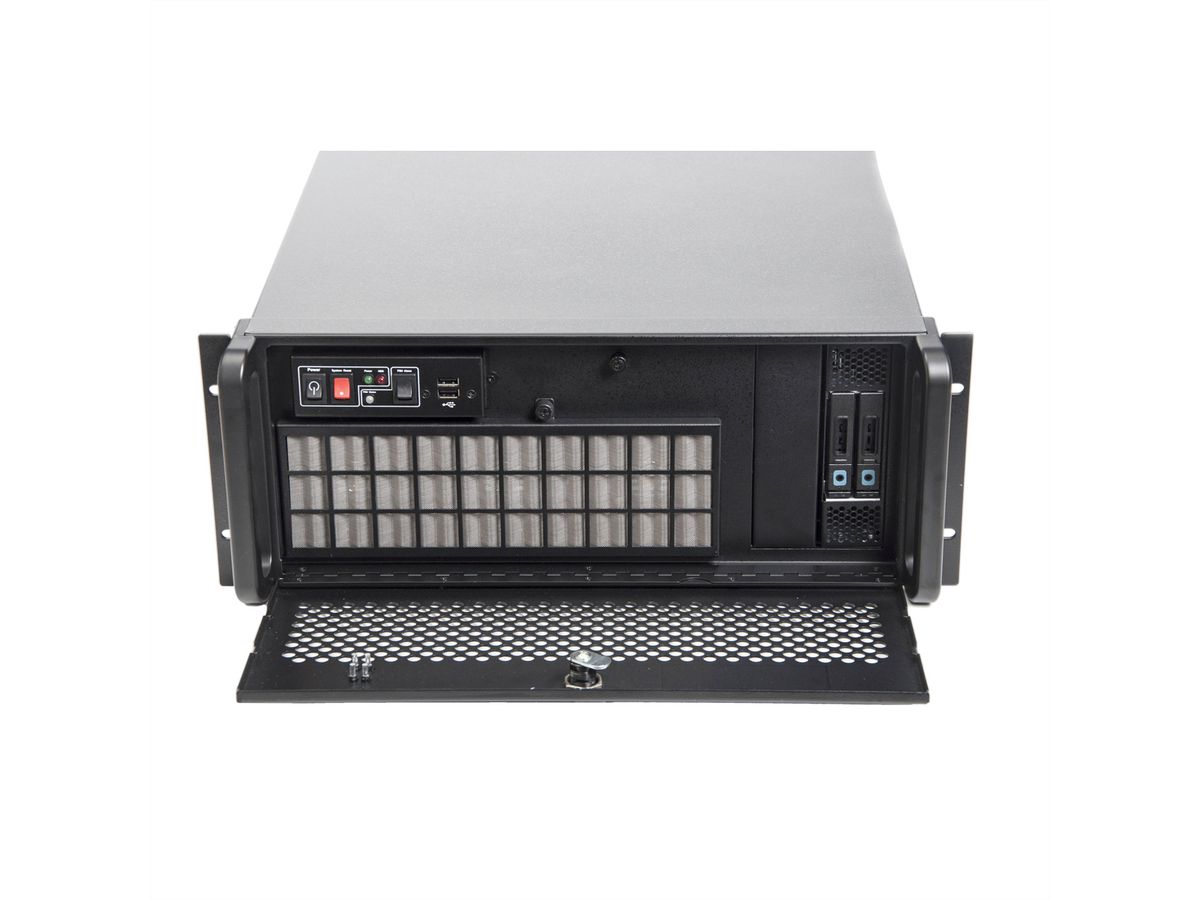 Datapath 9 slots+Un seul Xeon, 600W RPSU,32GB RAM,2x240GB SSD,Windows10