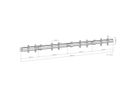Hagor Support mural CPS W4L 32-43"/VESA 200