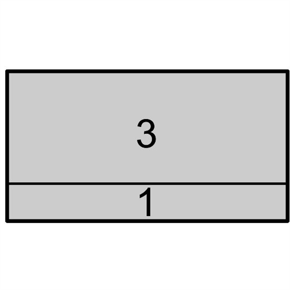 Panneau latéral SCHROFF EuropacPRO, Type F, Flexible, 4 U, 175 mm