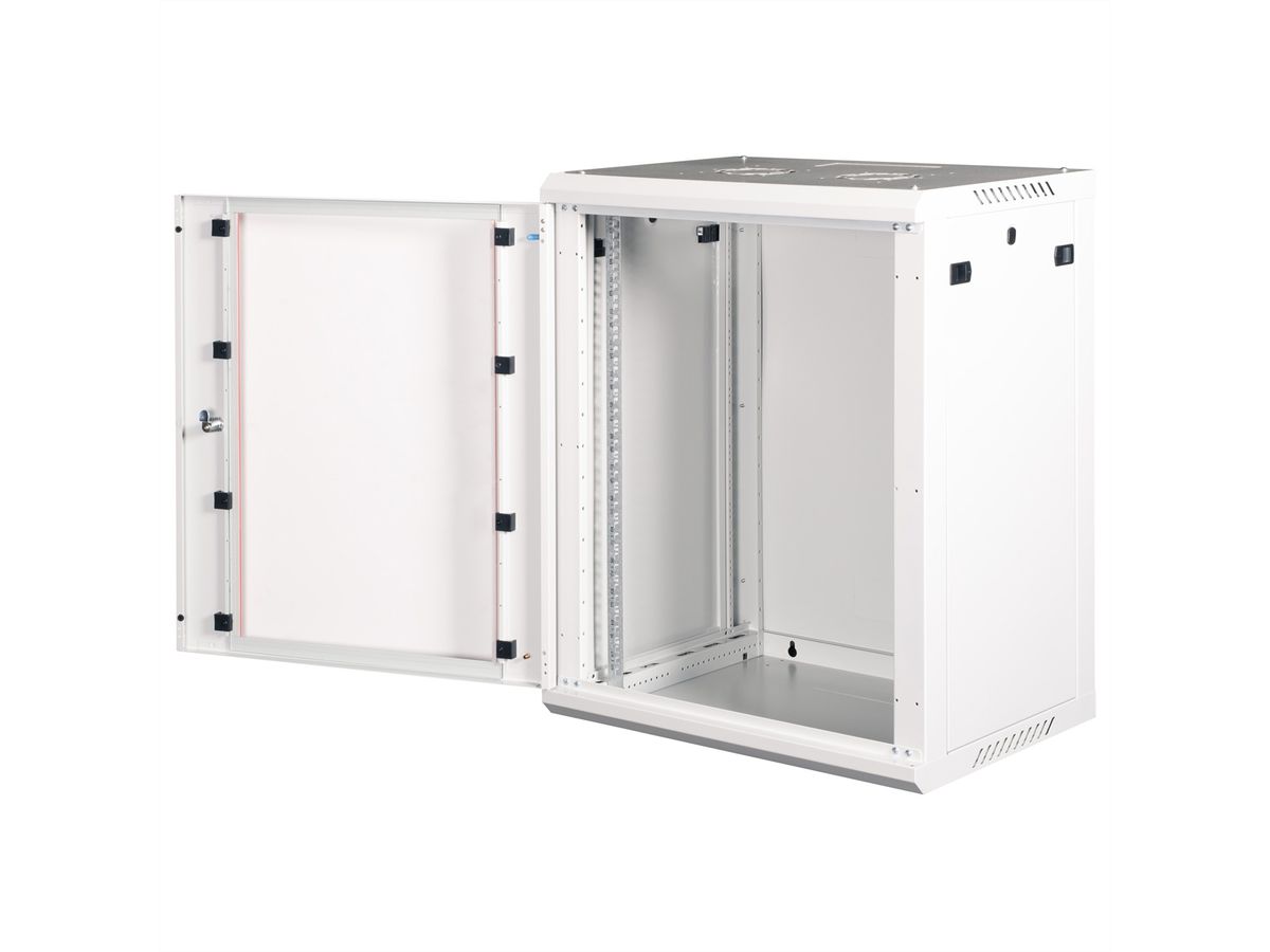 ROLINE 19-Zoll Wandgehäuse Basic Plus 18HE, 600x450 BxT grau